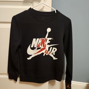Kids Nike Air Black Sweatshirt